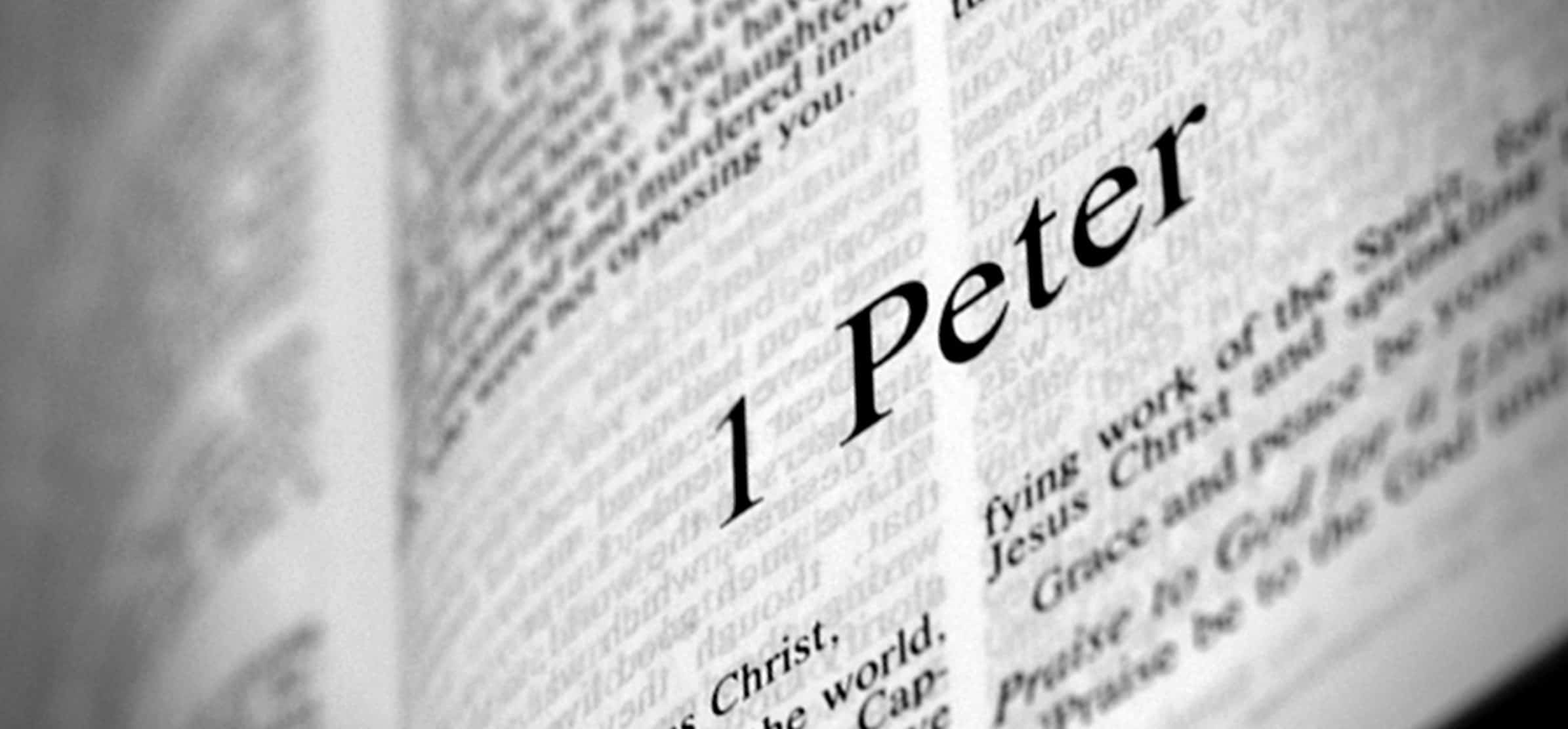 Who wrote the letters of peter 1