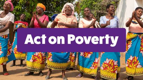 Act on poverty